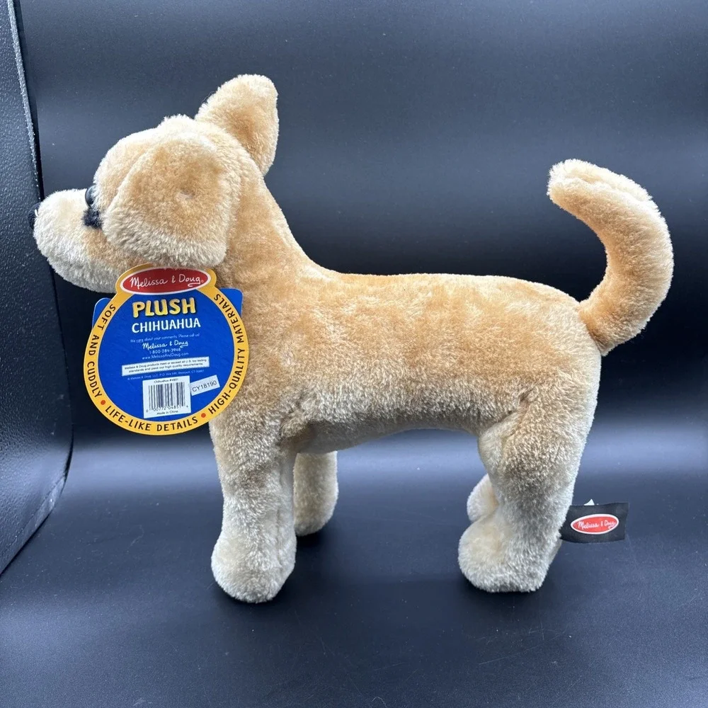 Melissa & Doug Chihuahua Dog Plush Realistic 13